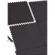 MATA PUZZLE PIANKOWE EVAKPL. 6SZT 10MM CZARNY