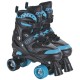 ROLKI WROTKI ŁYŻWY ENERO LEMON 3W1 34-37 black/blue