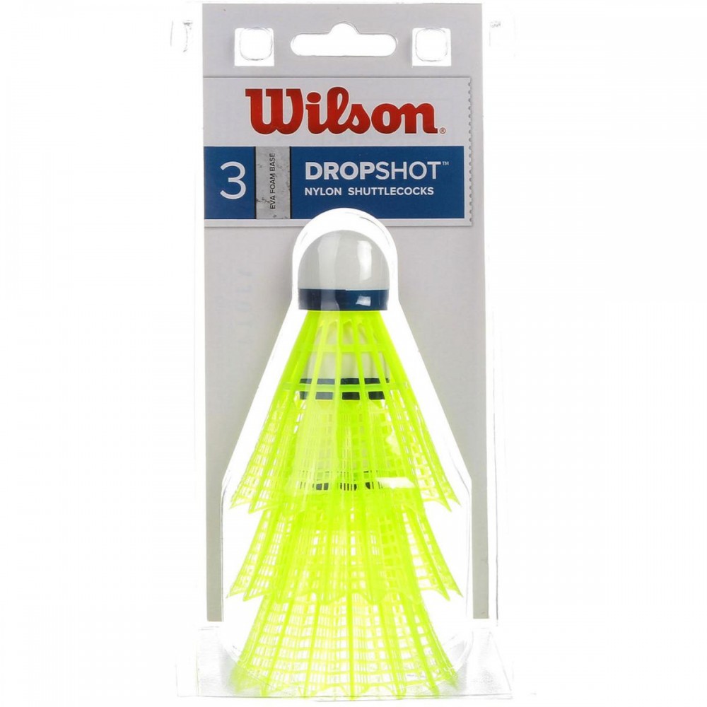 LOTKA BADMINTON NYLON 3SZT WILSON DROPSHOT NEONOWA