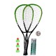 ZESTAW SZYBKI BADMINTON 100 - ZIELONY