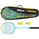 ZESTAW DO BADMINTONA WILSON MINIONS 2.0 JUNIOR 5w1