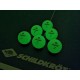 PIŁECZKI DO TENISA STOŁOWEGO DONIC JADE 40 GLOW INTHEDARK 6SZT.