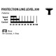 RAKIETKA DO TENISA STOŁOWEGO DONIC PROTECTION LINE S300