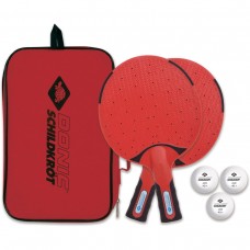 ZESTAW DO TENISA STOŁOWEGO DONIC OUTDOOR WEATHERPROOF 2 RAKIETKI 3 PIŁECZKI