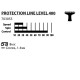 RAKIETKA DO TENISA STOŁOWEGO DONIC PROTECTION LINE S400