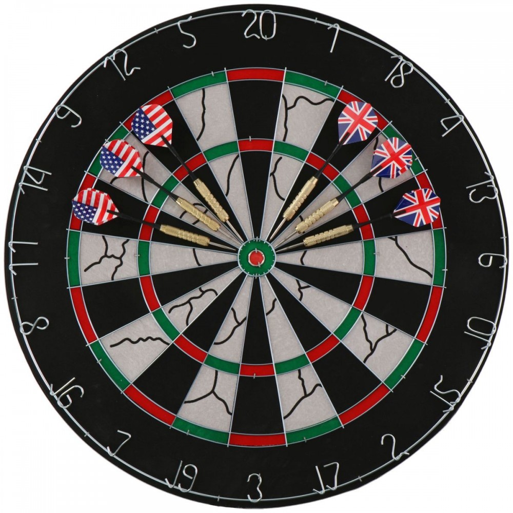 DART SIZALOWY DELUXE 45CM I 6 RZUTEK