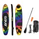 DESKA SUP 145KG DMUCHANA ENERO 320x76x15CM RAINBOW