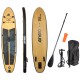 DESKA SUP 145KG DMUCHANA NEPTUN WOODEN ENERO 320x76x15CM