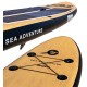 DESKA SUP 145KG DMUCHANA NEPTUN WOODEN ENERO 320x76x15CM