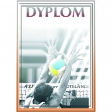 Dyplom papierowy - siatkówka (25 szt.) DYP81