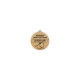 Medal srebrny- pływanie - medal stalowy z grawerem na laminacie