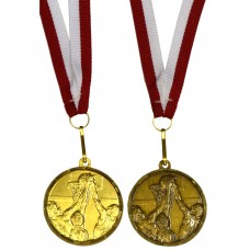 MEDAL PROMO 40mm KOSZYKÓWKA ITALIA BRĄZ