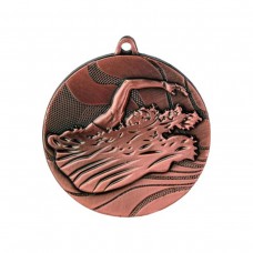 Medal brązowy- pływanie - medal stalowy