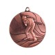 Medal brązowy biathlon z miejscem na emblemat 25 mm - medal stalowy