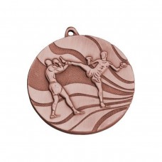 Medal brązowy- kick boxing - medal stalowy