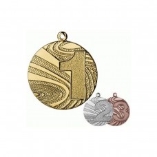 Medal stalowy złoty pierwsze miejsce