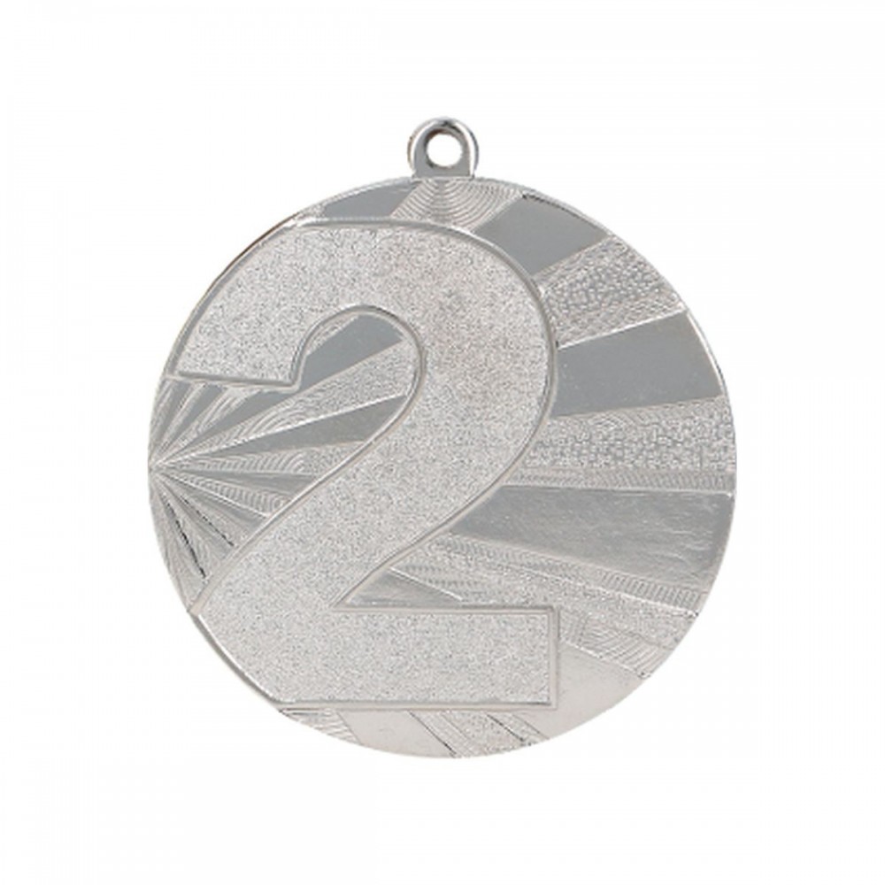 Medal stalowy srebrny drugie miejsce