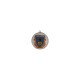 Medal srebrny z miejscem na emblemat 50 mm - medal stalowy z nadrukiem luxor jet