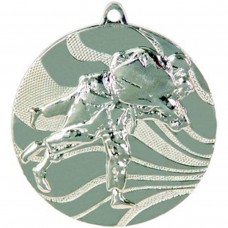 MEDAL SREBRNY ZAPASY/ JUDO d-50 mm