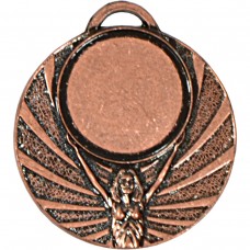 MEDAL OGÓLNY MD13045 - BRĄZOWY Z MIEJSCEM NA EMBLEMAT