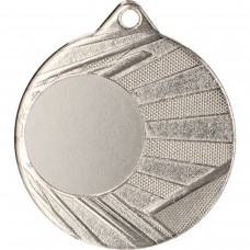 MEDAL Z MIEJSCEM NA WKLEJKĘ SREBRNY ŚR 50mm