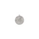 Medal srebrny- piłka nożna - medal stalowy