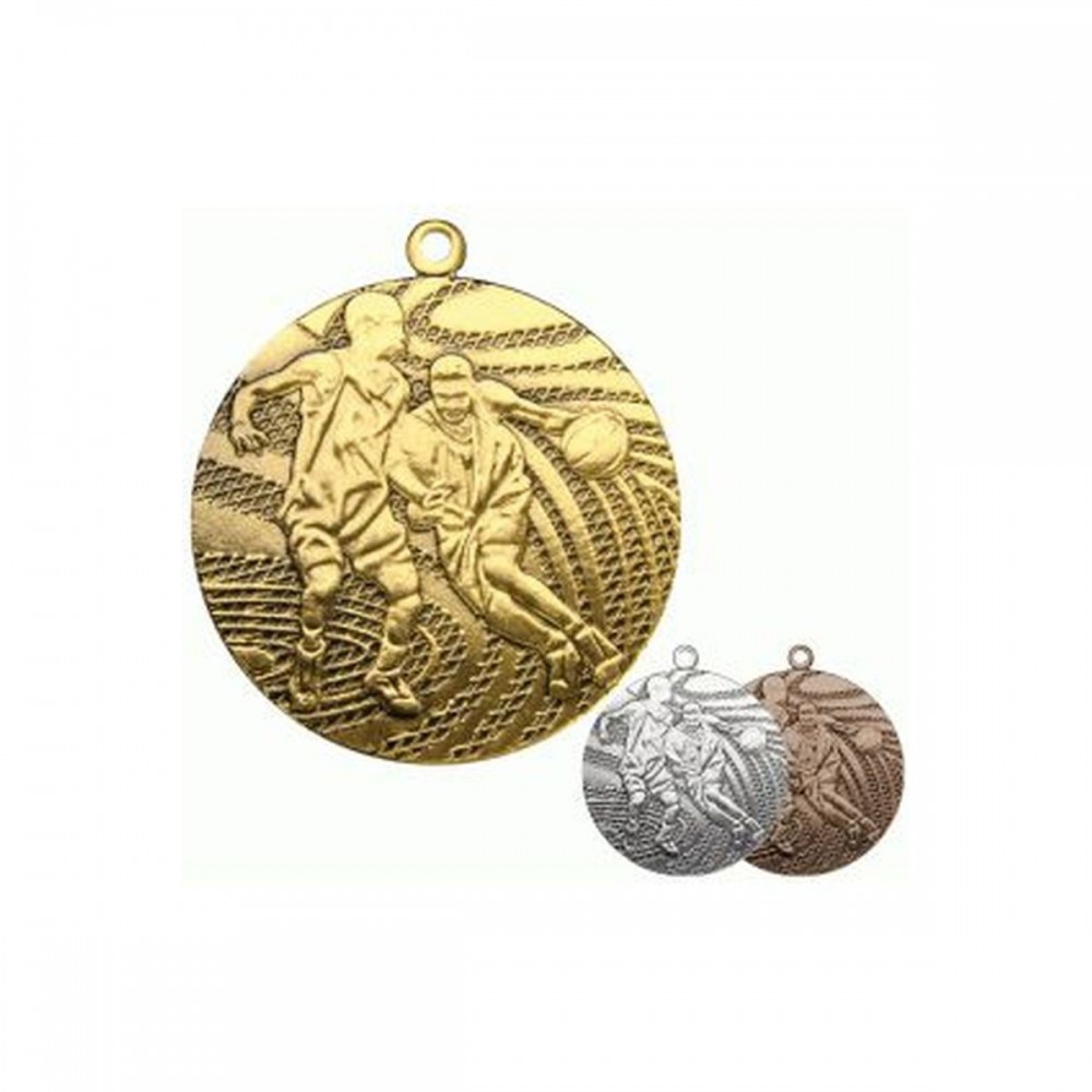 Medal złoty- piłka koszykowa - medal stalowy