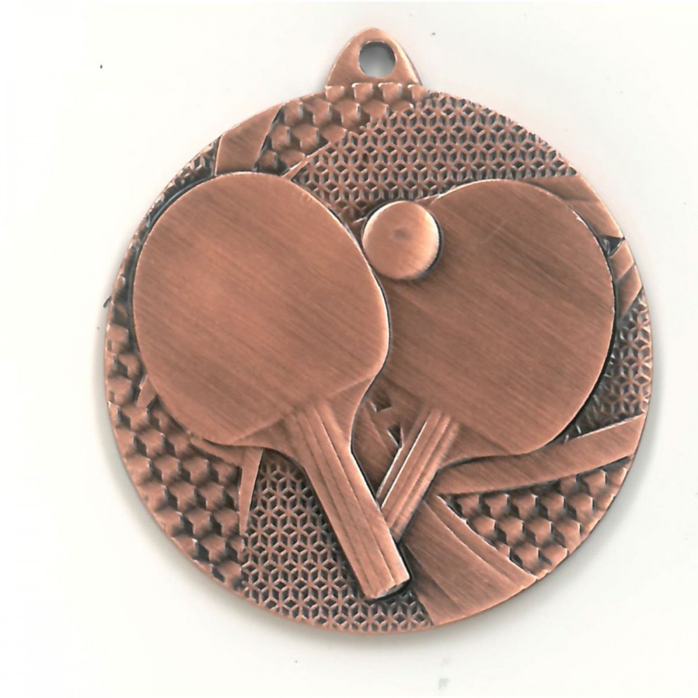Medal brązowy- tenis stołowy - medal stalowy