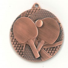 Medal brązowy- tenis stołowy - medal stalowy