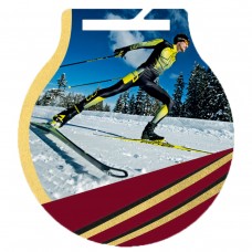 MEDAL STALOWY Q-Medals NARCIARSTWO BIEGI MC61