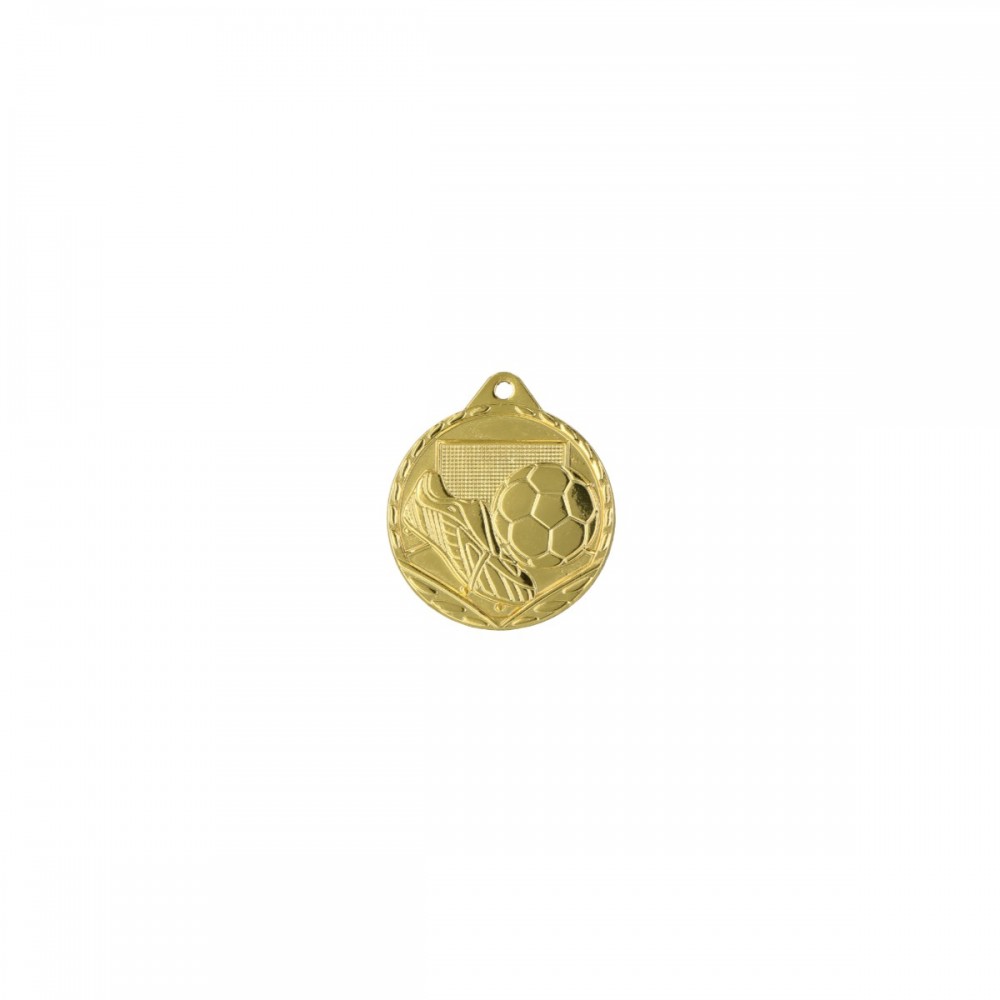 Medal stalowy złoty - Piłka Nożna