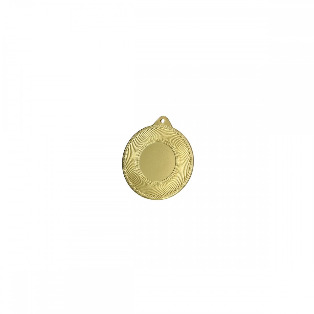 Medal złoty ogólny z miejscem na emblemat 25 mm - stalowy