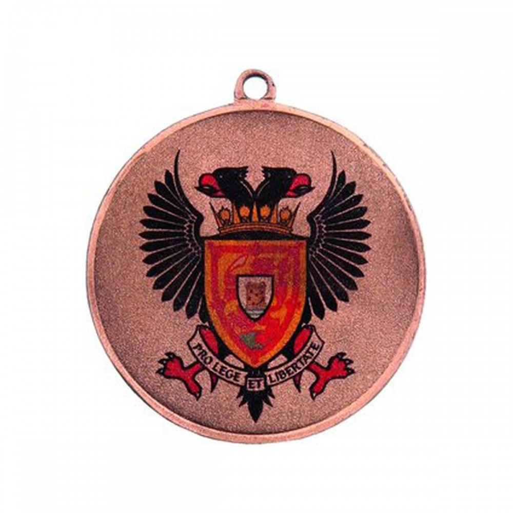 Medal metalowy z nadrukiem kolorowym LuxorJet