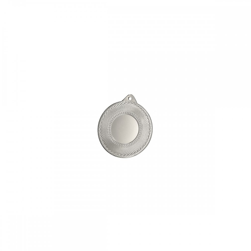 Medal srebrny ogólny z miejscem na emblemat 25 mm - stalowy