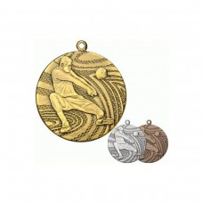 Medal złoty- piłka siatkowa - medal stalowy