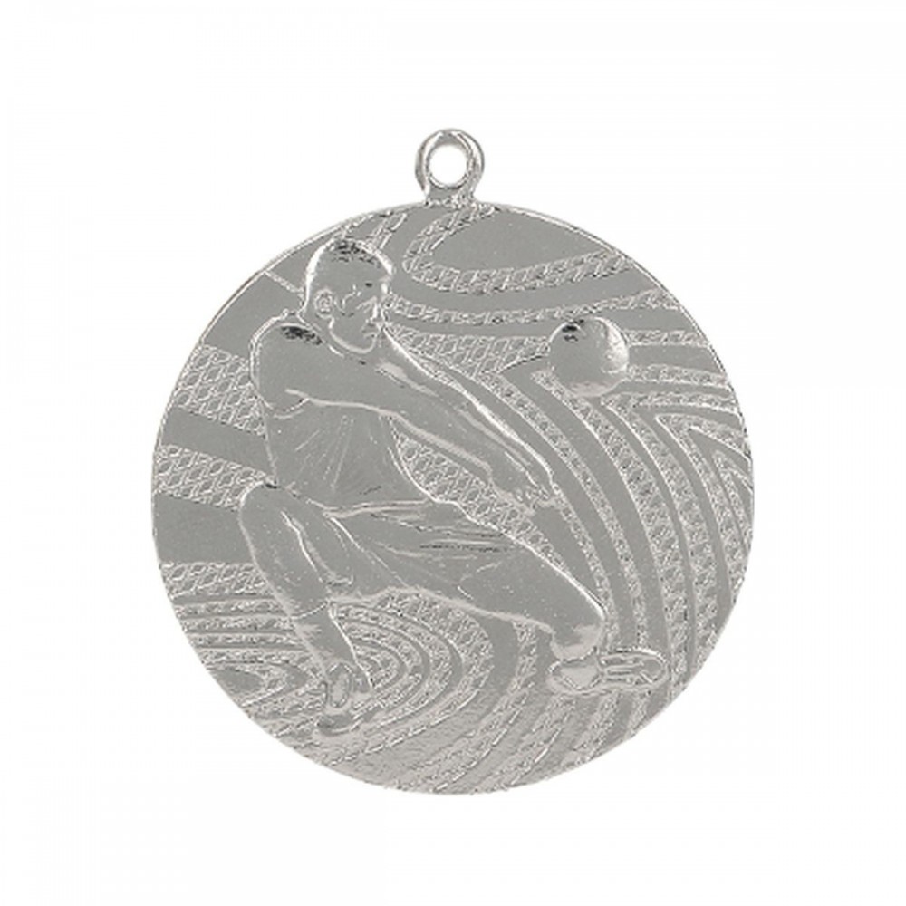 Medal srebrny - piłka siatkowa - medal stalowy