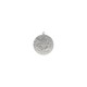 Medal srebrny - pływanie - medal stalowy