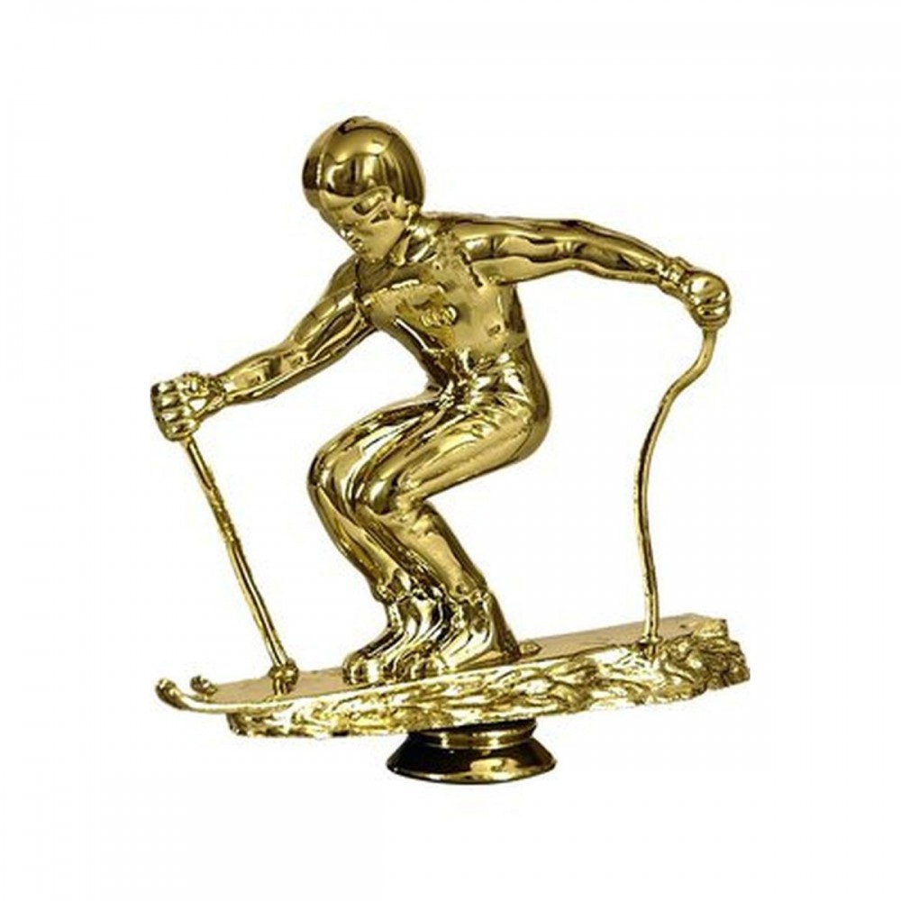 Figurka plastikowa sporty zimowe - narty zjazd - F602/GF35/G