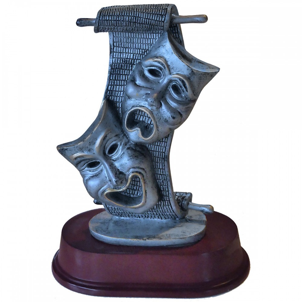 Figurka odlewana - teatrRF3441/BR srebrny
