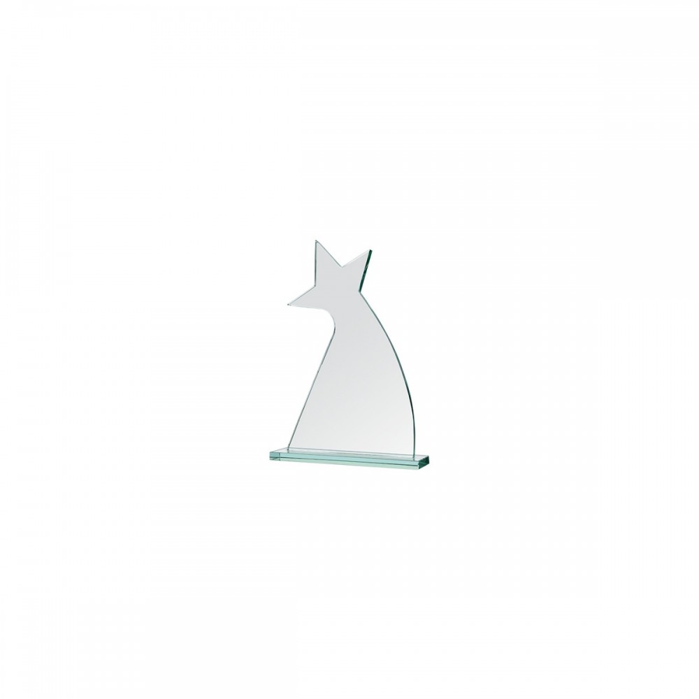 Trofeum szklane z Etui