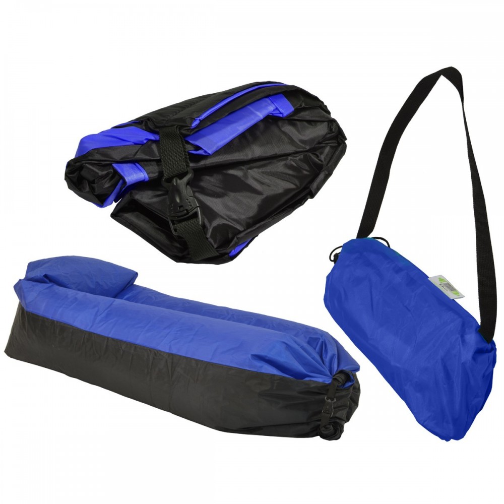 SOFA DMUCHANA LAZY BAG 180x70CM GRANATOWA ENEROCAMP