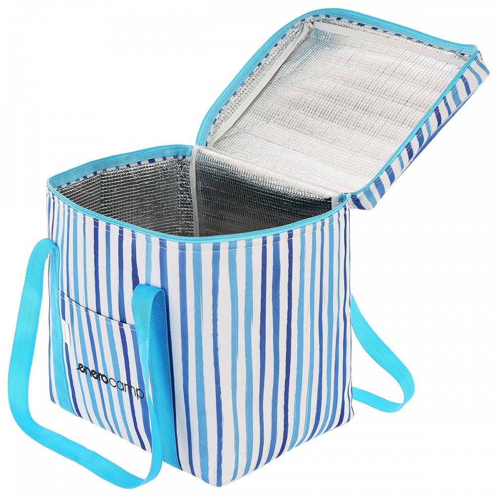 TORBA TERMICZNA 32x25x35CM 28L BLUE LINES